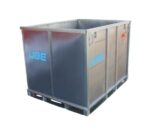 Stainless steel chemical storage tanks