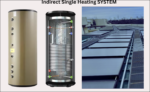 Active and indirect solar water heating system
